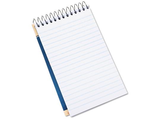 Opaline Notepad With Spiral A5 96 Sheets